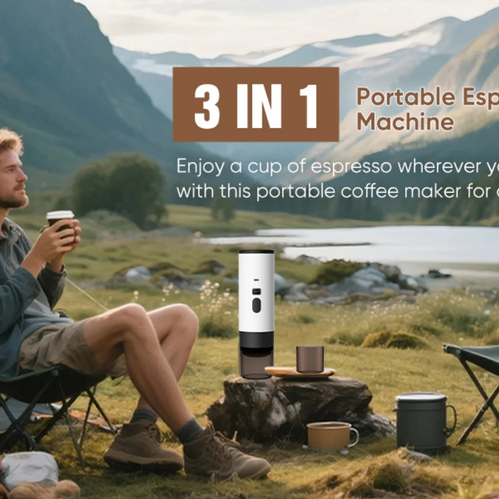 Machine à Espresso Portable — 20 bars, expédiée d'Espagne