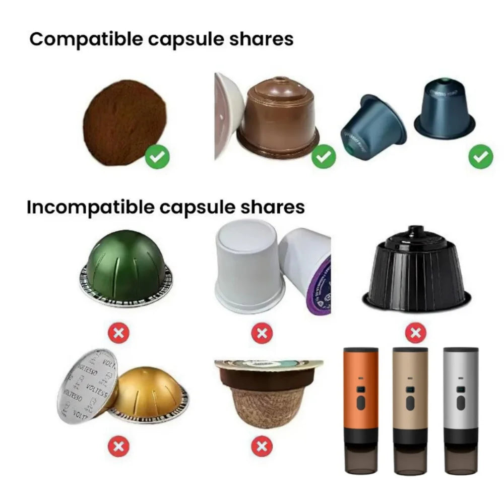 Machine à Espresso Portable — 20 bars, expédiée d'Espagne
