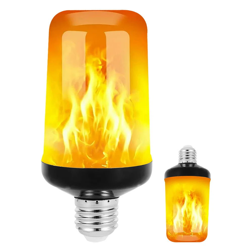 Ampoule à Flamme Vacillante E27 — quatre modes de feu