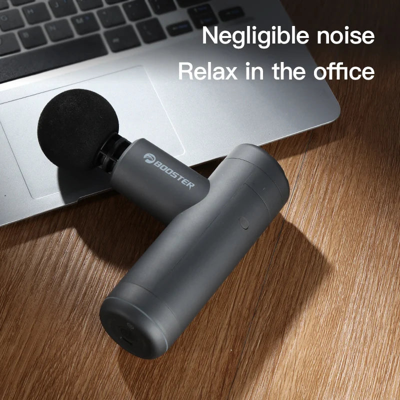 Pistolet de Massage — percussion profonde, format de poche