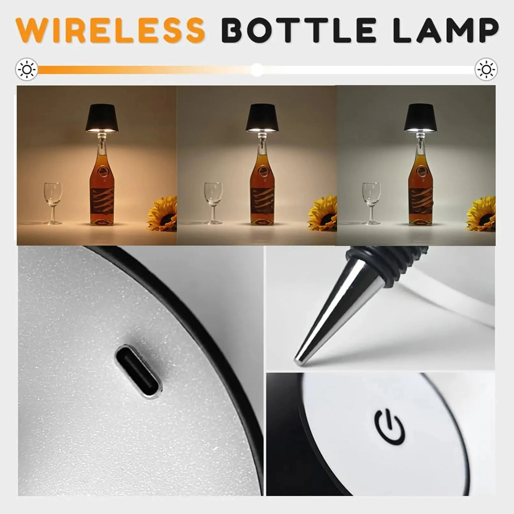 Lampe de Table Sans Fil — celle des tables de bistrot