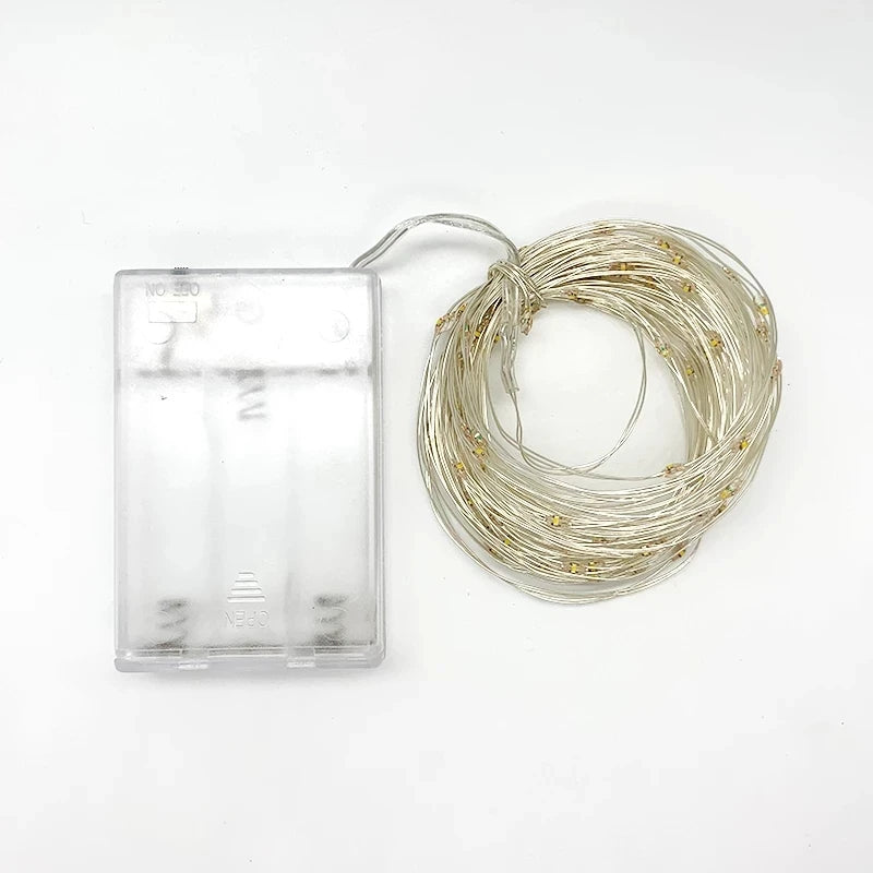Guirlande Lumineuse Blanc Chaud — fil de cuivre, 10 ou 20 mètres