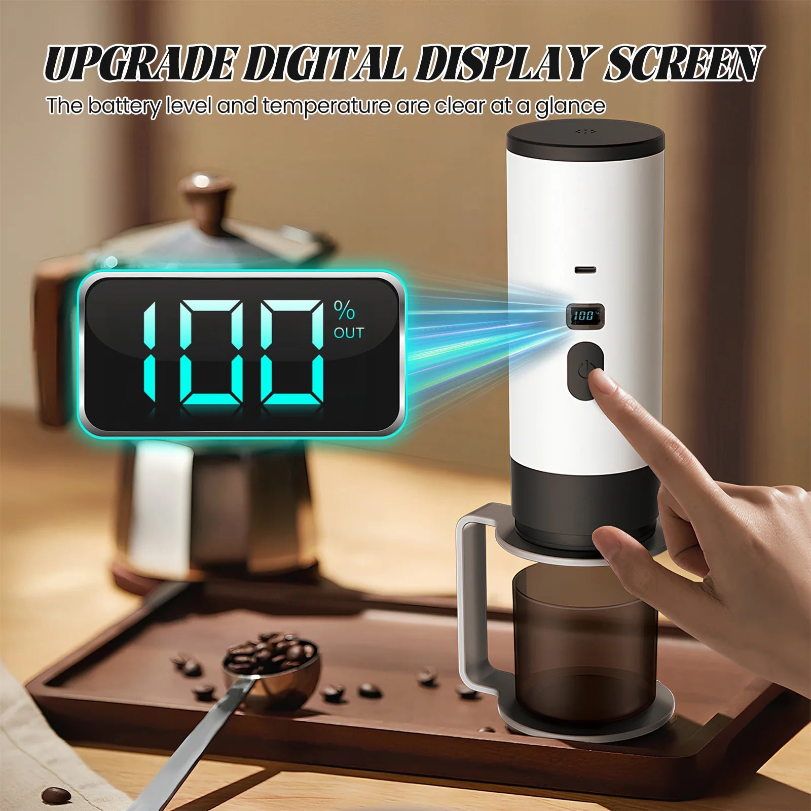 Machine à Espresso Portable — 20 bars, expédiée d'Espagne