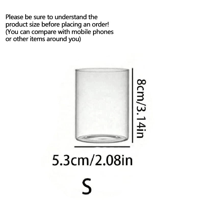 Photophores en Verre — cylindres pour bougies pilier