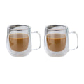 Verres à Café Double Paroi — lot de 2, borosilicate