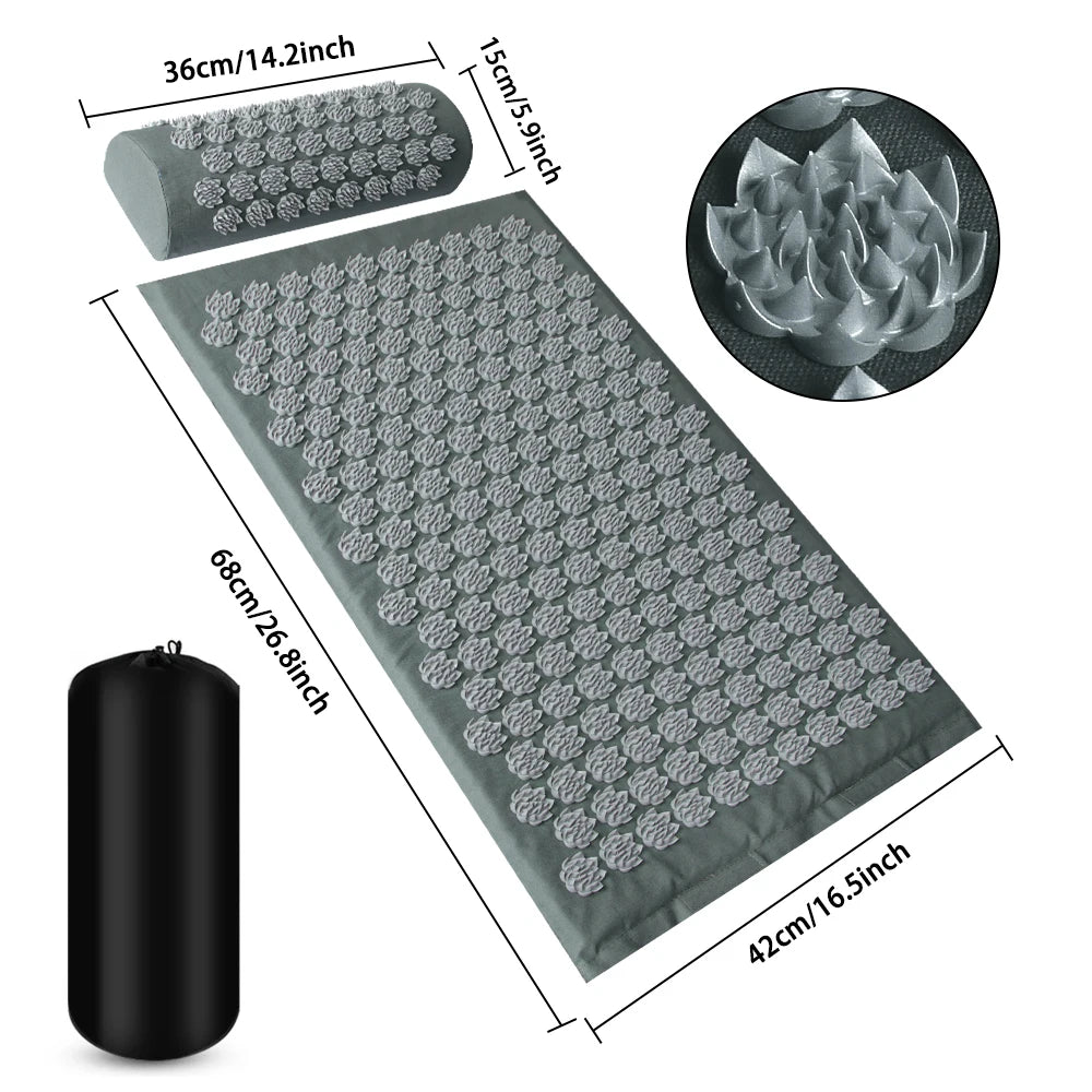 Tapis d'Acupression — relâcher le dos en dix minutes par jour