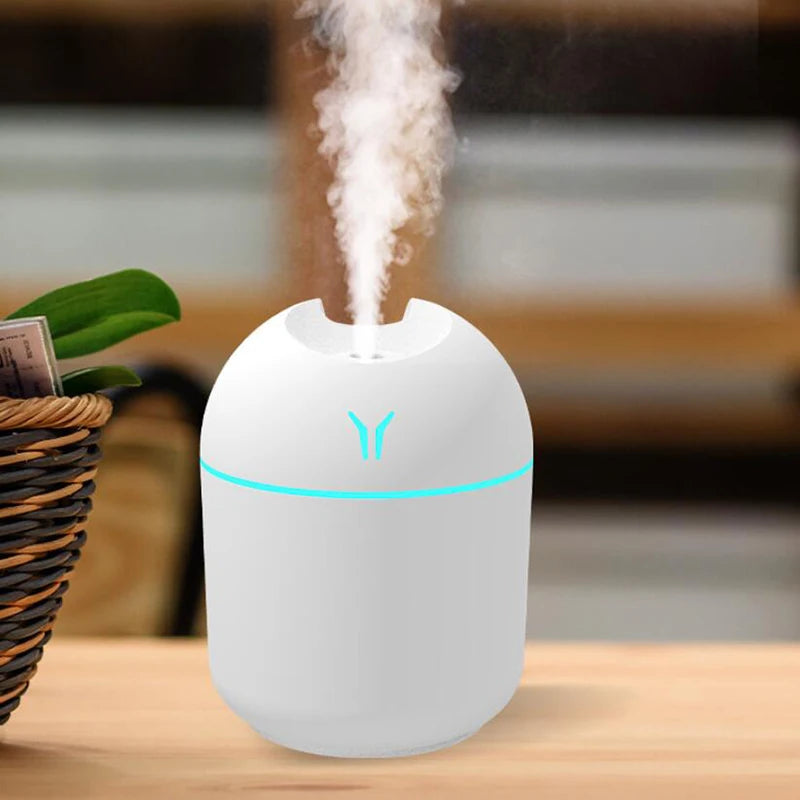 Diffuseur d'huiles essentielles 250 ml — brume froide et lumière douce
