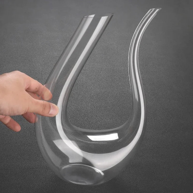 Carafe à Décanter en Cristal — 1,5 L, aération par le col