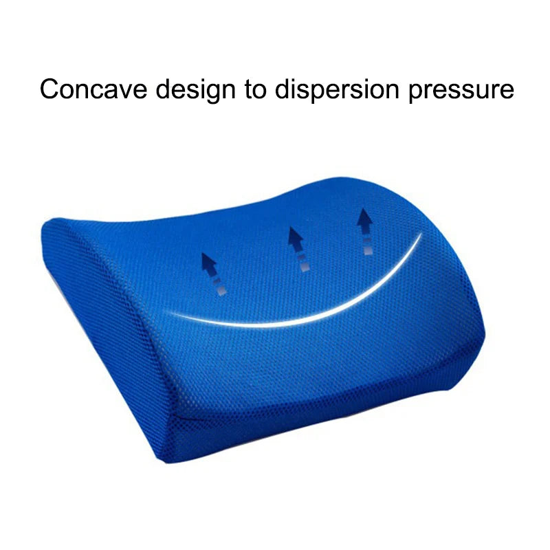Coussin Lombaire à Mémoire de Forme — voiture, bureau, canapé