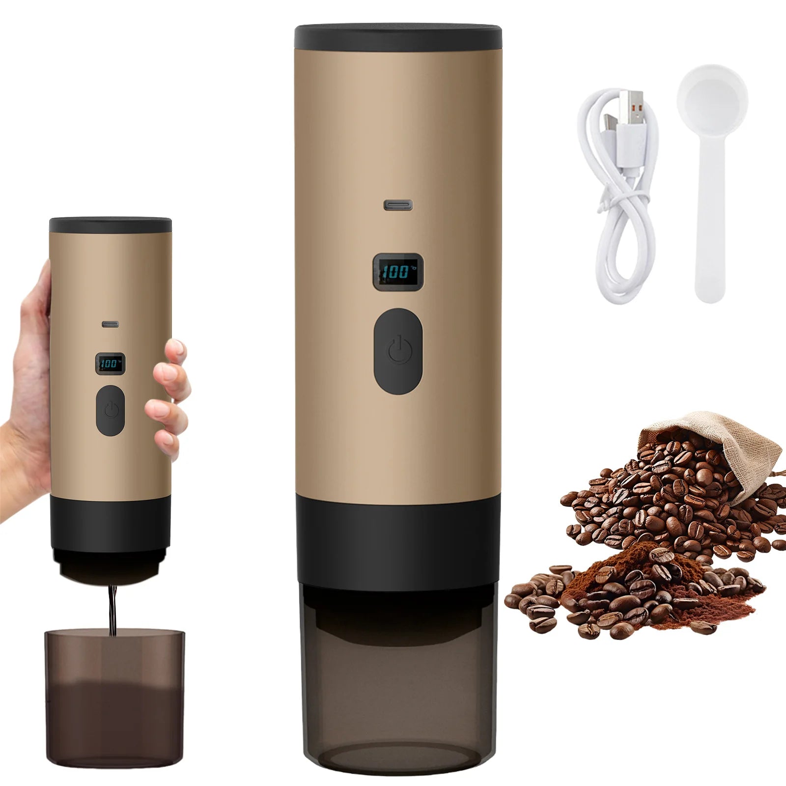 Machine à espresso portable 20 bars