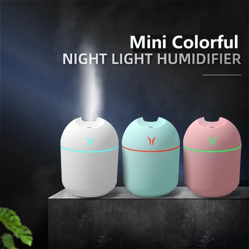 Diffuseur d'huiles essentielles 250 ml — brume froide et lumière douce