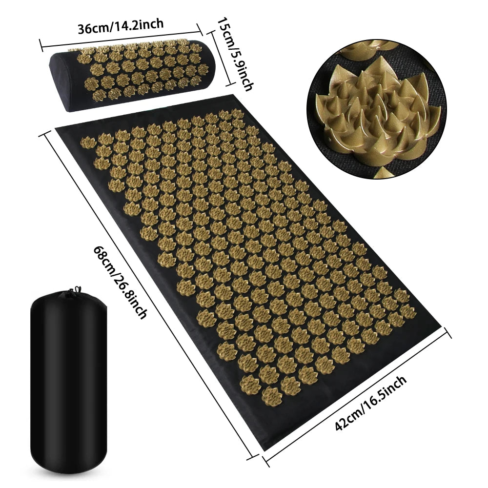 Tapis d'Acupression — relâcher le dos en dix minutes par jour