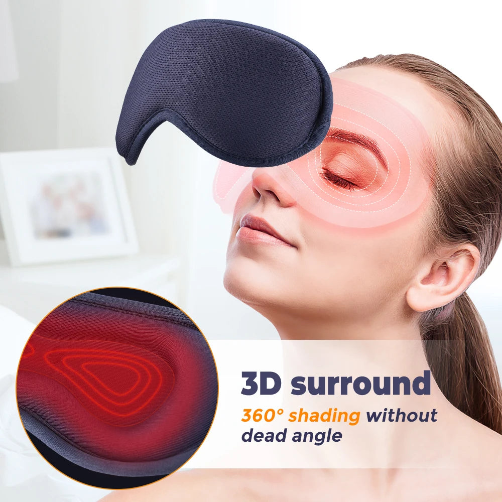 Masque Chauffant pour les Yeux — chaleur constante et massage