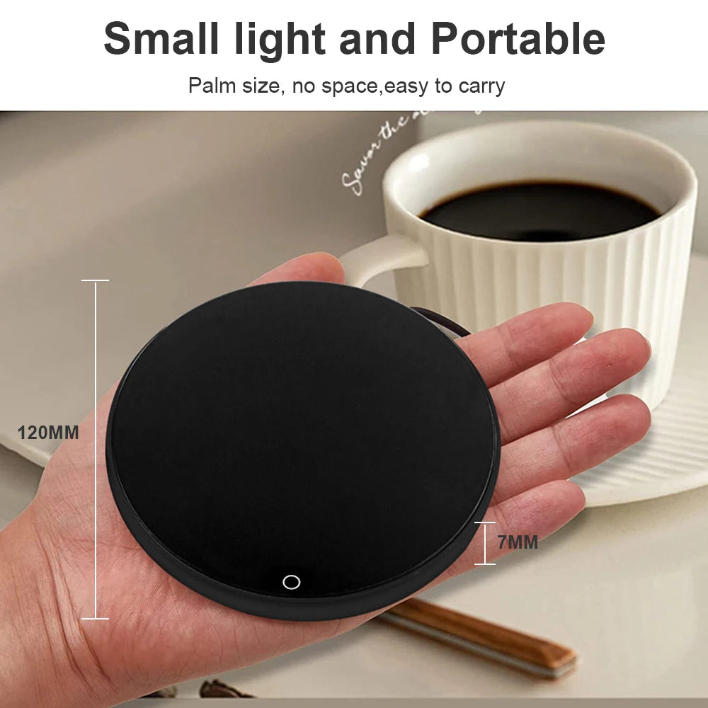 Chauffe-Tasse USB — le café encore chaud au bout d'une heure