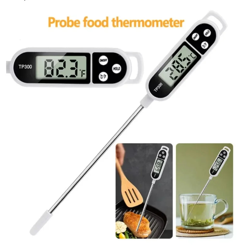 Thermomètre de Cuisson Numérique — sonde instantanée pour viandes et pâtisserie