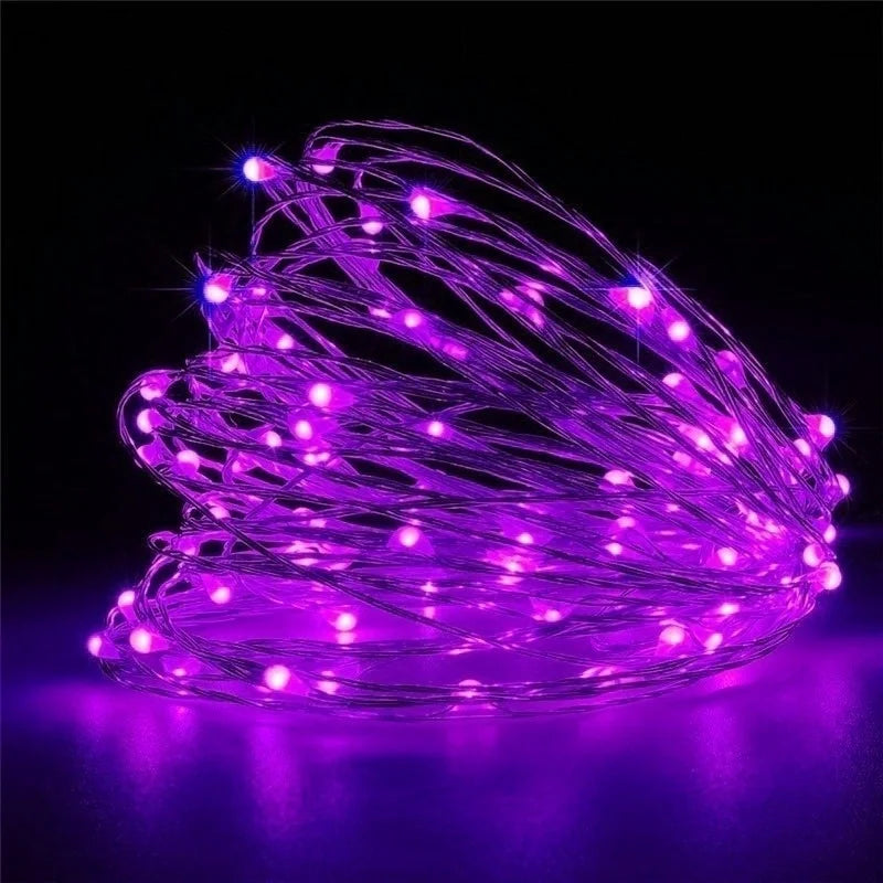 Guirlande Lumineuse Blanc Chaud — fil de cuivre, 10 ou 20 mètres