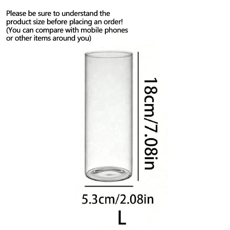 Photophores en Verre — cylindres pour bougies pilier