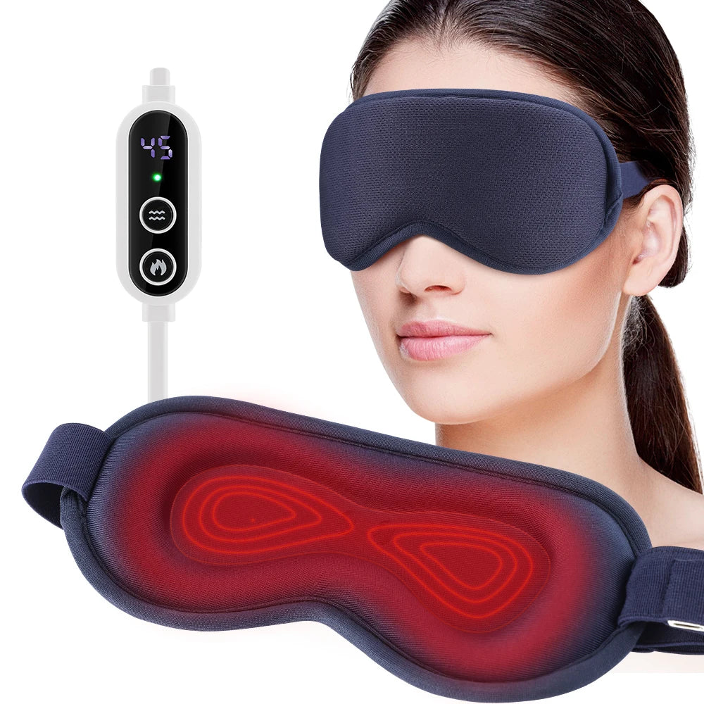 Masque Chauffant pour les Yeux — chaleur constante et massage