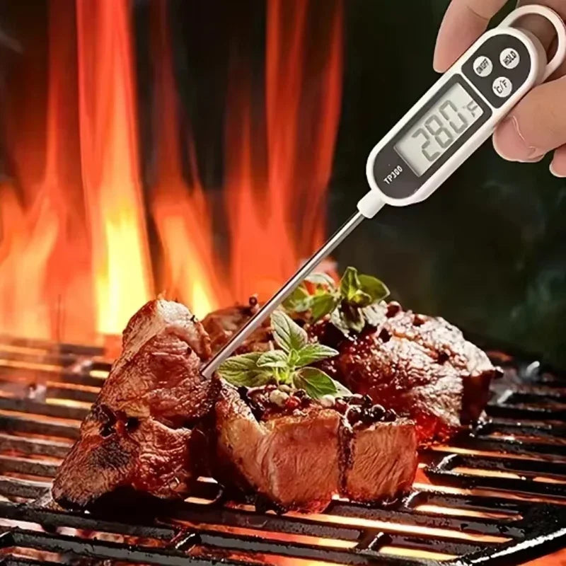 Thermomètre de Cuisson Numérique — sonde instantanée pour viandes et pâtisserie