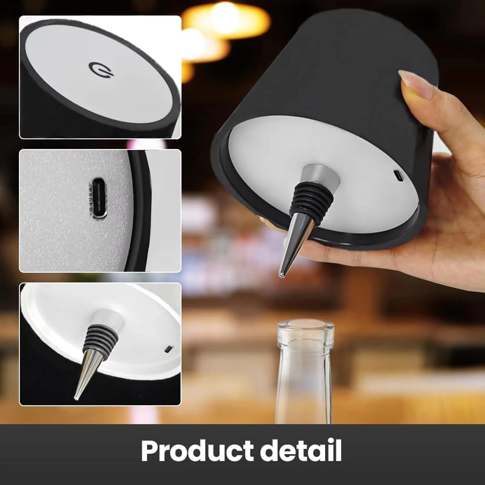 Lampe de Table Sans Fil — celle des tables de bistrot