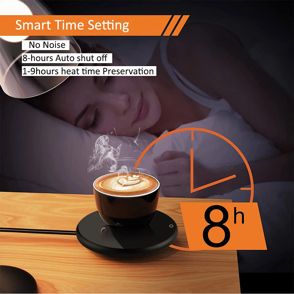 Chauffe-Tasse USB — le café encore chaud au bout d'une heure