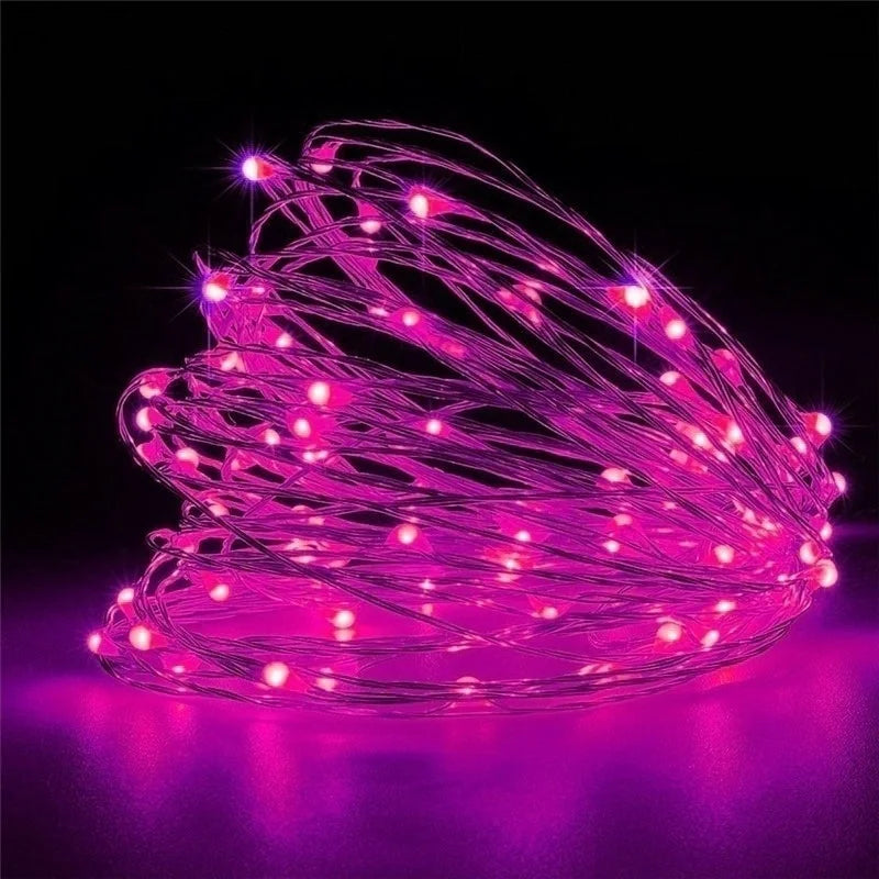 Guirlande Lumineuse Blanc Chaud — fil de cuivre, 10 ou 20 mètres