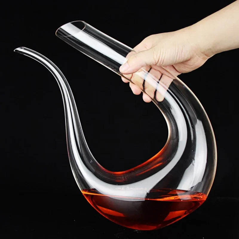 Carafe à Décanter en Cristal — 1,5 L, aération par le col