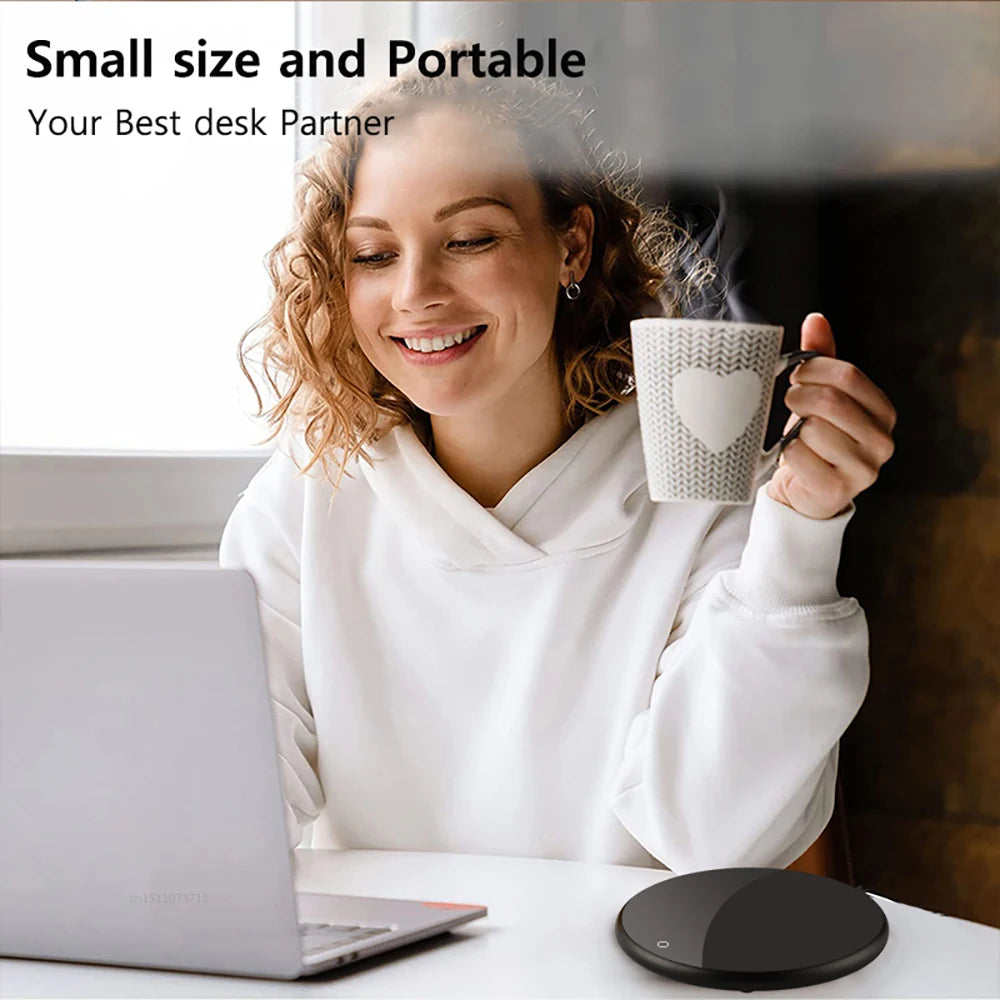 Chauffe-Tasse USB — le café encore chaud au bout d'une heure