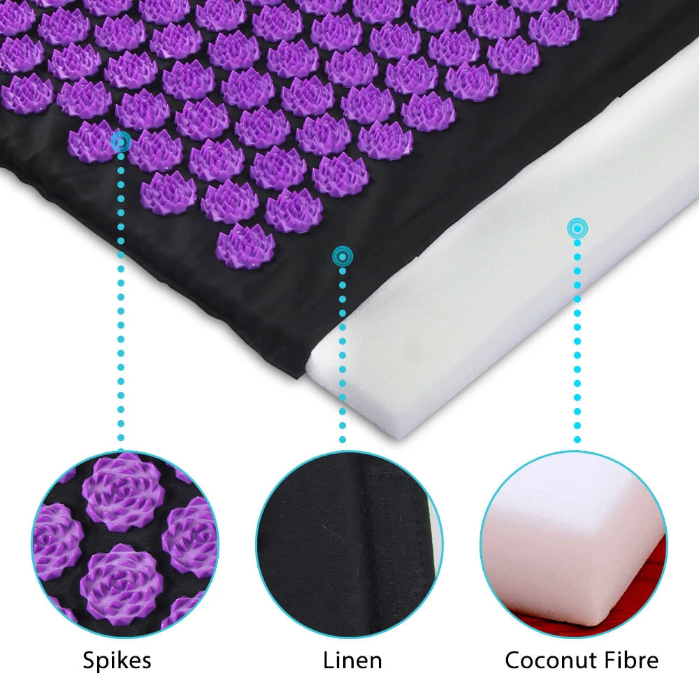 Tapis d'Acupression — relâcher le dos en dix minutes par jour