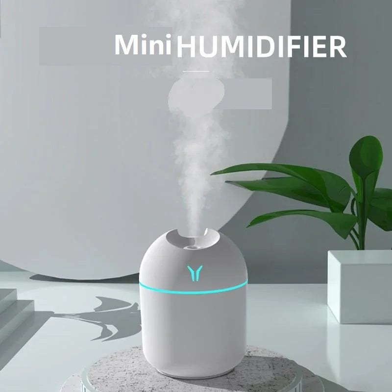 Diffuseur d'huiles essentielles 250 ml — brume froide et lumière douce