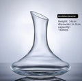 Carafe à Décanter en Cristal — 1,5 L, aération par le col